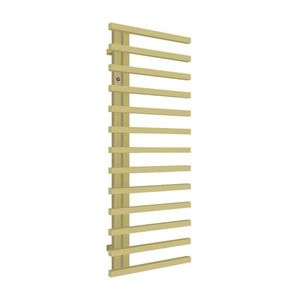 HOPA - Kúpeľňový radiátor DARVEL zlatá farba - Farba radiátora - Zlatá, Rozmer radiátora - 600 × 1230 mm, výkon 578 W, Typ pripojenia - Spodný 50 mm RADDAV601284 vyobraziť