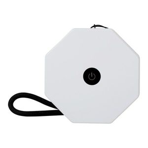 Biela prenosná svetelná dekorácia na USB ø 8 cm Twist – Gingko vyobraziť