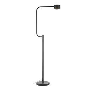 Čierna LED stmievateľná stojacia lampa s kovovým tienidlom (výška 130 cm) Hugo – Markslöjd vyobraziť