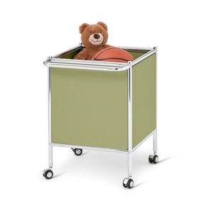 Kovový bočný vozík »CN3 Kids« s kolieskami, pistáciový vyobraziť