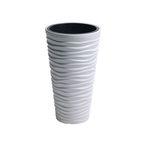 Prosperplast Kvetináč s vyberateľnou vložkou Sand Slim (30 x 52 x 30 cm (Š x V x H), biela) vyobraziť