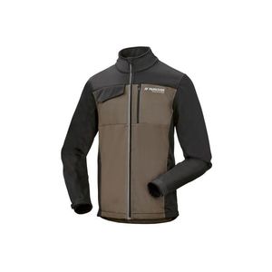 PARKSIDE PERFORMANCE® Pánska softšelová pracovná bunda (hnedá, S (44/46)) vyobraziť