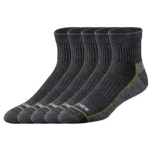 PARKSIDE® Pánske pracovné ponožky, 5 párov (sivá, 39-42) vyobraziť