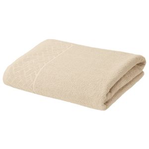 LIVARNO® Froté osuška, 450 g/m², 100 x 150 cm (béžová) vyobraziť