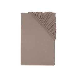 LIVARNO® Napínacia džersejová plachta, 140 – 160 x 200 cm (hnedá) vyobraziť