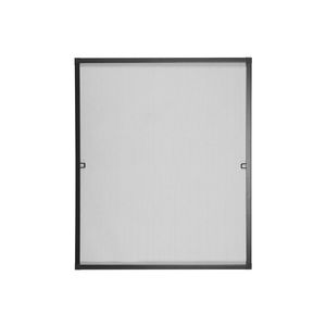 LIVARNO® Hliníková sieťka proti hmyzu na okno, 100 x 120 cm (antracitová) vyobraziť