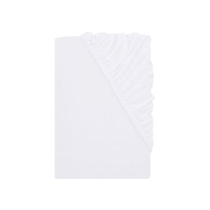 LIVARNO® Napínacia džersejová plachta, 180-200 x 200 cm (biela) vyobraziť