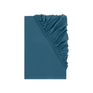 LIVARNO® Napínacia džersejová plachta, 180 – 200 x 200 cm (modrá) vyobraziť