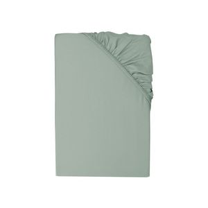 LIVARNO® Napínacia plachta z bambusovej viskózy Premium, 90-100 x 200 cm (zelená) vyobraziť