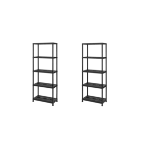 LIVARNO® Policový regál, 71 x 35 x 180 cm, 2 kusy vyobraziť