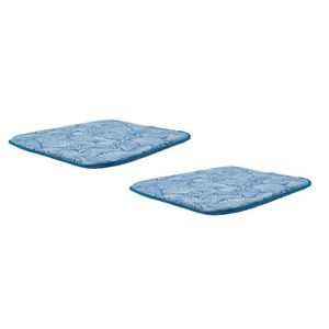 LIVARNO® Podsedák, 40 x 41, 5 cm, modrý, 2 kusy vyobraziť