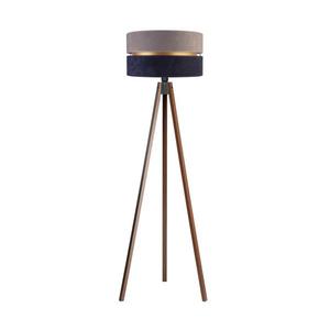 - Stojacia lampa DUO 1xE27/60W/230V pr. 44 cm šedá/modrá/wenge AS0462+DU82689 vyobraziť
