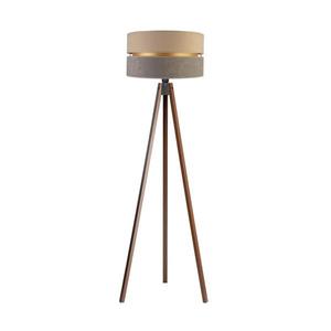 - Stojacia lampa DUO 1xE27/60W/230V pr. 44 cm béžová/šedá/wenge AS0462+DU83549 vyobraziť