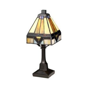 Elstead QZ-HOLMES-TL - Stolová lampa Tiffany HOLMES 1xE14/25W/230V QZ-HOLMES-TL vyobraziť