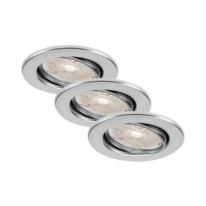 Brilo - SADA 3x LED stmievateľných kúpeľňových podhľadových svietidiel DIMM LED/5, 5W/230V IP23 7256-039 vyobraziť