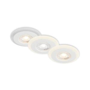 Briloner 7039036 - SADA 3x LED kúpeľňové podhľadové svietidlá 3xLED/5W/230V IP44 biela 7039036 vyobraziť