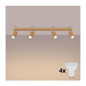 Brilagi - LED bodové svietidlo CRESTO 4xGU10/10W/230V zlaté BR.1565 vyobraziť