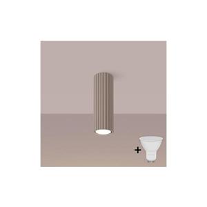Brilagi - LED bodové svietidlo CRESTO 1xGU10/10W/230V 20 cm taupe BR.1771 vyobraziť