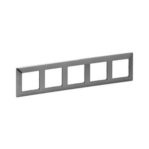 Legrand 754155 - Rámček pre vypínače VALENA LIFE 5P, nerezový 754155 vyobraziť