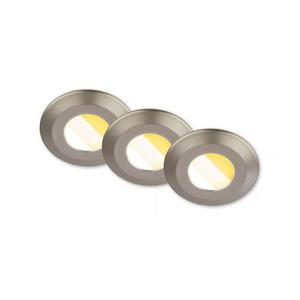 Briloner 7589032 - SADA 3x LED stmievateľné kúpeľňové stropné svietidlo KLIRA LED/4, 9W/230V IP44 chróm 7589032 vyobraziť
