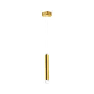 LED luster na lanku GOLDIE LED/5W/230V zlatý ML5713 vyobraziť