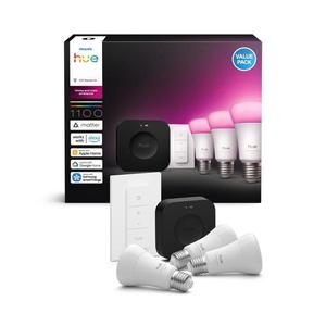 Štartovacia sada Philips Hue WACA 3xE27/8, 1W 1000-2000K + zariadenie na prepojenie 8720169374508 vyobraziť