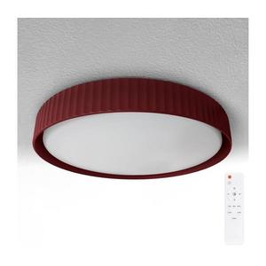 Brilagi-LED Stmievateľné stropné svietidlo LUCIA LED/60W/230V pr. 59 cm červená + diaľkové ovládanie WO800-OEM44-60 vyobraziť