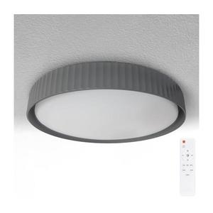 Brilagi - LED stmievateľné stropné svietidlo LUCIA LED/60W/230V pr. 59 cm sivá + diaľkový ovládač WO800-OEM39-60 vyobraziť