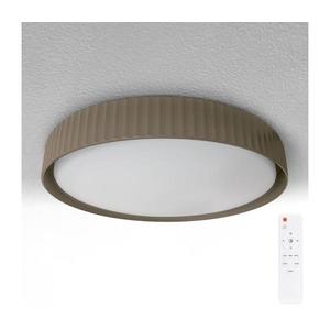 Brilagi - LED stmievateľné stropné svietidlo LUCIA LED/60W/230V priemer 59 cm taupe + diaľkové ovládanie WO800-OEM43-60 vyobraziť