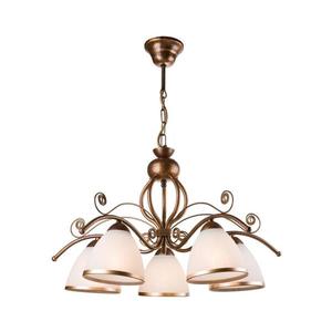 Luster na reťazi RETRO II 5xE27/60W/230V patinovaný bronz LM 5.51 br vyobraziť