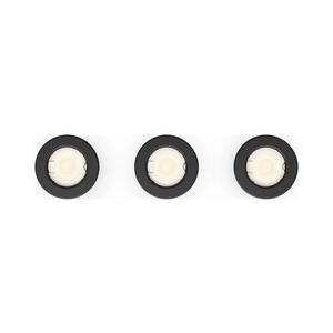 Philips - SADA 3x zapustené stropné svietidlo PERIDOT 1xGU10/7W/230V čierne 872110303709100 vyobraziť