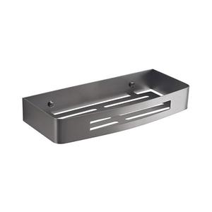 Gedy - Nástenná polica do sprchy SMART 30x12, 8 cm metalicky sivá 241781 vyobraziť