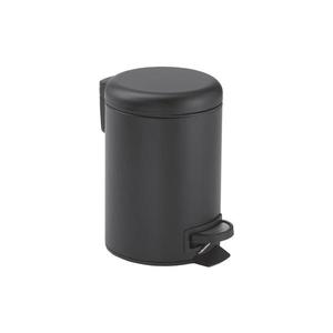 Gedy - Odpadkový kôš POTTY 5 l Tiché dovieranie matná čierna 330914 vyobraziť