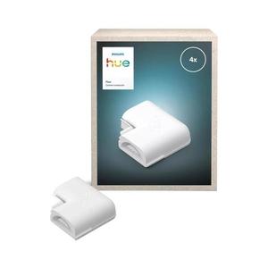 Philips - Rohový konektor pre LED pásy Hue FLUX 4 ks 872110304397900 vyobraziť