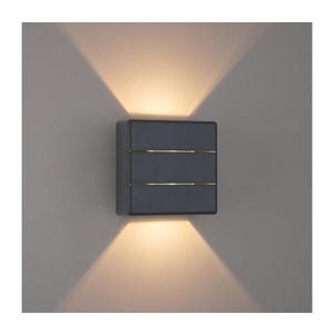 Brilagi -LED Vonkajšie nástenné svietidlo DOUBLERAY LINE LED/6W/230V antracit IP54 BRI654 vyobraziť