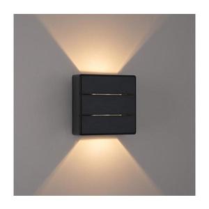 Brilagi - LED vonkajšie nástenné svietidlo DOUBLERAY LINE LED/6W/230V čierne IP54 BRI655 vyobraziť