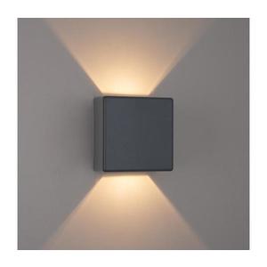 Brilagi - LED Vonkajšie nástenné svietidlo DOUBLERAY LED/6W/230V antracit IP54 BRI650 vyobraziť