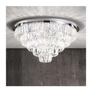Ondaluce - Krištáľové stropné svietidlo CASTLE 12xG9/7W/230V pr.60cm lesklý chróm PL.CASTLE/MD-SILV vyobraziť