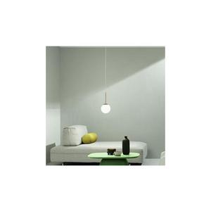 Ondaluce - Závesný luster JEWEL na kábli 1xE14/10W/230V pr. 17 cm zlatá/biela SO.JEWEL/ORO vyobraziť