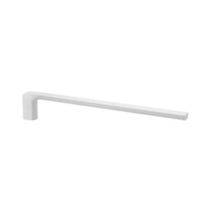 Gedy - Nástenný vešiak na uteráky PIRENEI 6, 6x41 cm matná biela PI2202 vyobraziť