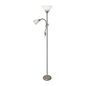 light Stojacia lampa WENDY 1xE27/100W/230V + 1xE14/40W matný chróm 3070FLMCR/BL vyobraziť