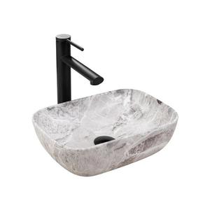 REA-U3321 - Umývadlo na dosku BELINDA MINI 25x36 cm keramika/šedá/imitácia kameňa REA-U3321 vyobraziť