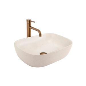 REA-U4000 - Umývadlo na dosku BELINDA 33x46, 5 cm keramika/imitácia kameňa REA-U4000 vyobraziť