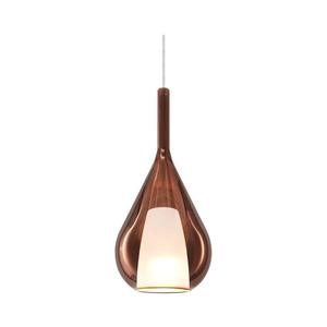 Ideal Lux - Závesné svietidlo na lanku KALIQUE 1xE27/42W/230V priemer 18 cm dymovo-medené 360065 vyobraziť