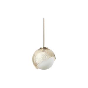 Ideal Lux - Luster na lanku BLOOM 1xE27/42W/230V pr. 22 cm zlatá/dymová béžová 366661 vyobraziť