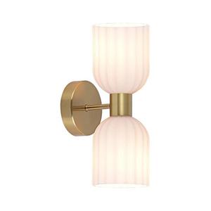 Light Prestige Nástenné svietidlo PIEGA 2xE14/10W/230V mosadz/biela LP-939/2W white vyobraziť
