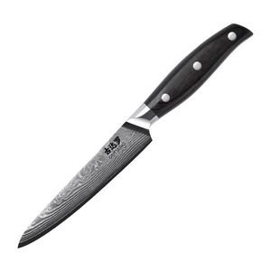 Gudaro - Damaškový univerzálny kuchynský nôž SHIRO 5", dĺžka 12, 5 cm GD1006-C vyobraziť