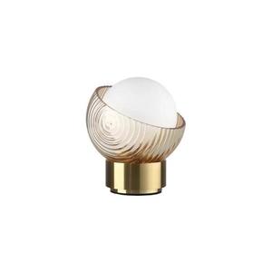 Ideal Lux - LED stolová lampa BLOOM 1xG9/3W/230V zlatá/dymová béžová 366500 vyobraziť