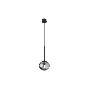 Ondaluce - Lustr na lanku JEWEL 1xE14/10W/230V pr. 17 cm čierna/dymová čierna SO.JEWEL/NERO vyobraziť
