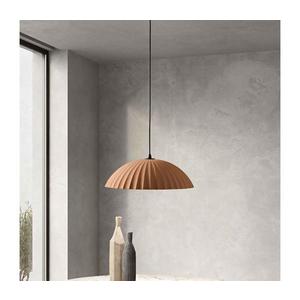 Ondaluce - Závesný luster RUSTIC na lankách 1xE27/15W/230V, priemer 50 cm, betón/hnedá SO.RUSTIC/RUGGINE vyobraziť